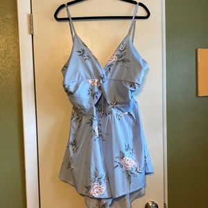 NWOT Floral Romper